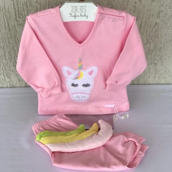 Pijama Infantil Unicórnio