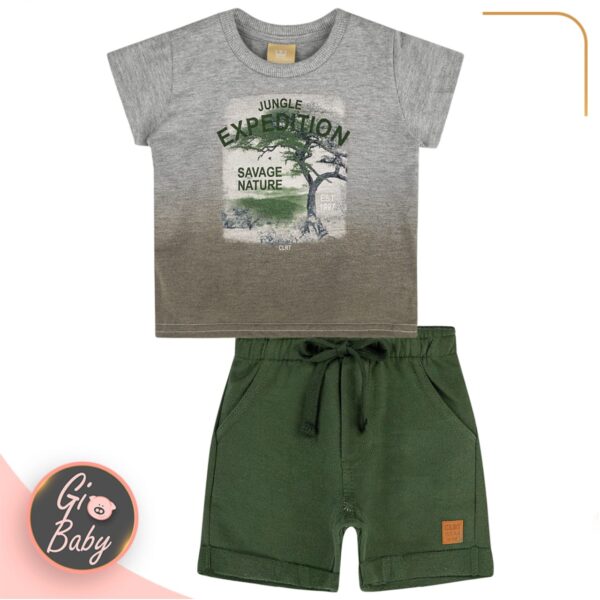 Conjunto Masculino Infantil Jungle