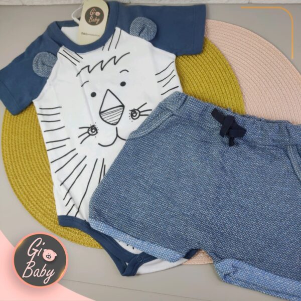 Conjunto Body E Short Leão