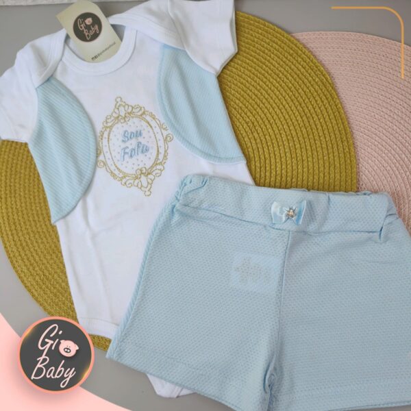 Conjunto Body Com Short Sou Fofa